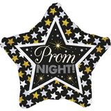 Oaktree 19inch Prom Night Stars Holographic - Foil Balloons